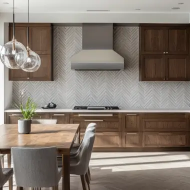 brown kitchen cabinets color schemes 1