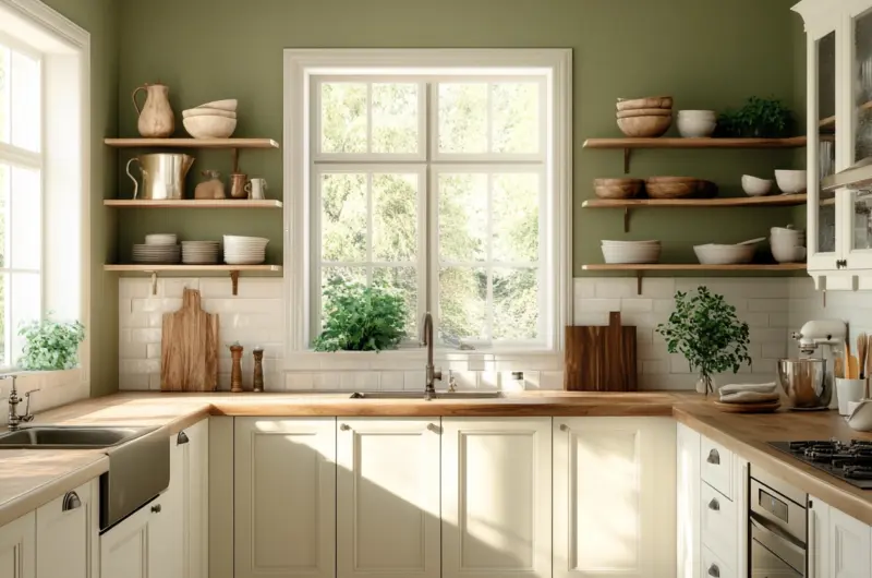 kitchen paint colors with white cabinets 1