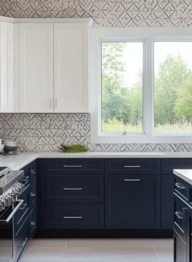two tone kitchen cabinets color combinations 1